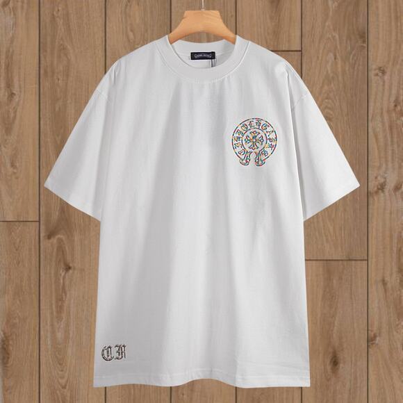 Chrome Hearts Tops - Classic Chrome Hearts Women's Short Sleeve